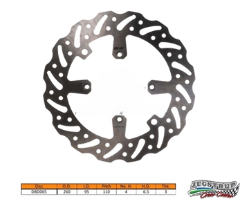 Bremseskive for Delta Braking KTM 350 Freeride årg. 12 - 17 